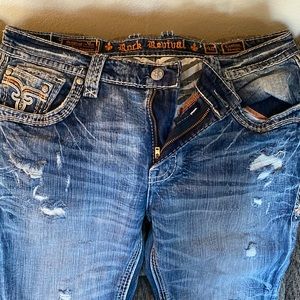 Mens Rock Revival jeans.